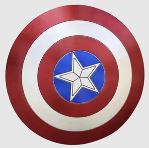 Scudo Capitan America Captain America's shield cosplay Marvel Avengers Scala 1:1 - Foto 1 di 6