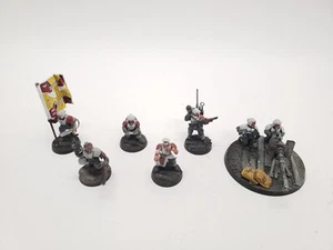 Warhammer 40k Astra Militarum Cadian Command Squad / Fuerza de comando cadiana - Imagen 1 de 2