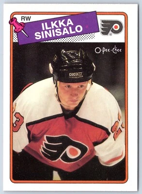 ILKKA SINISALO 1988-89 O-PEE-CHEE 88-89 NO 111 NRMINT+            40911 - Image 1 of 2