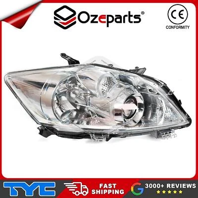 RH Right Head Light Lamp For Toyota Corolla ZZE152 ZRE152 Hatch 2009-2012 - Image 1 of 4