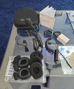 Blue Parrott Trucker Headset B350XT Noise Canceling Bluetooth CASE & CHARGERS - Photo 1 sur 23