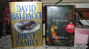David Baldacci Lot of 2 Novels, First Family And The Christmas Train  M-649 - Bild 1 von 7
