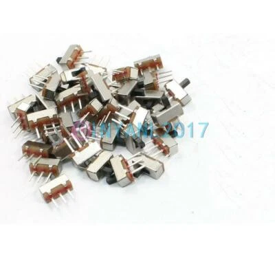 20 PC SS12D00G3 2 Position SPDT 1P2T 3 Pin PCB Panel Mini Vertical Slide Switch - Image 1 of 4