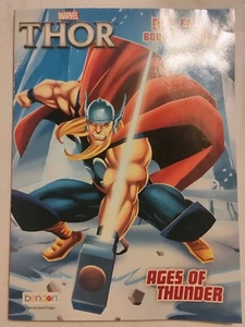 Marvel Thor Ages Of Thunder Jumbo Coloring & Activity Book for Kids 40 Pages New - Picture 1 of 2