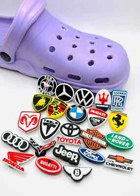 JIBBITZ CAR BRAND REPLICA Croc Charms