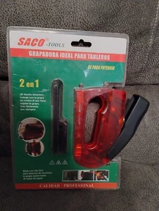2 in1 Light Duty Staple Gun & Desktop Stapler with 0.7x8mm 800 Staples Included. - Picture 1 of 5