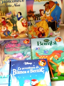 6 libri fiabe Disney, bimbe 6-8 anni, 40 pag: 3 NUOVI + 3 usati, MOLTO BELLI - Foto 1 di 24