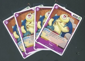 ONE PIECE Card Game Kingdoms of Intrigue TOM X 4 OP04-061 C ENGLISH - Picture 1 of 1