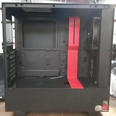 NZXT CA-H510i-BR Tower Case with Tempered Glass - Black - Image 1 of 4