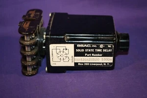SSAC Time Delay Relay 2-120 seconds TRB120A2Z120 1880S 8-pin w/socket - Picture 1 of 4