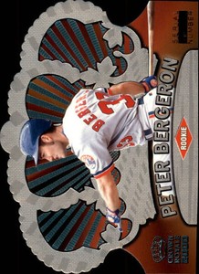 2000 (EXPOS) Crown Royale Platinum Blue #82 Peter Bergeron /75 