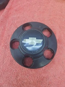 1988-1999 Chevy 1500 Truck Van Suburban Tahoe Hubcap Center Cap Black OEM 46254 - Picture 1 of 3