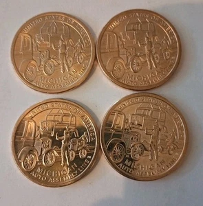 2025 P&D MICHIGAN INNOVATION DOLLARS (4 monedas) - Imagen 1 de 6
