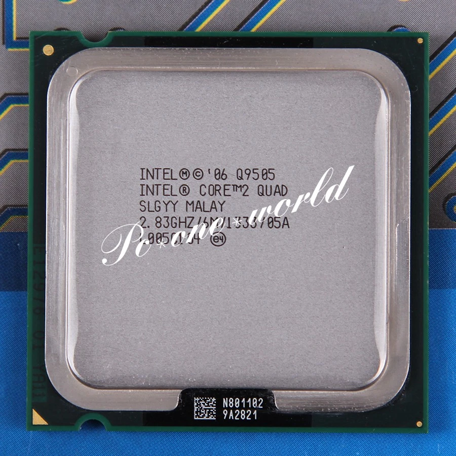 100% OK SLGYY Intel Core 2 Quad Q9505 2.83 GHz Quad-Core Processor CPU - Image 1 of 1