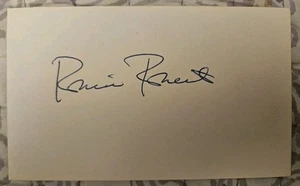 Robin Roberts Signed Autograph 3x5 Index Card Orioles,Yankees - Picture 1 of 3