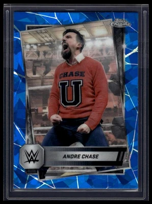 2025 Topps Chrome Sapphire WWE #32 Andre Chase - Image 1 of 2