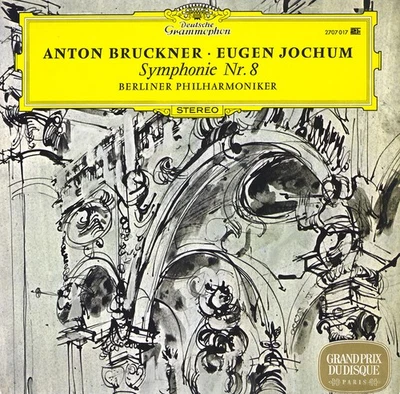 BRUCKNER Symphony 8 JOCHUM Berlin PO DGG 2707017 (138918) 2LP Gatefold NM- - Image 1 of 3