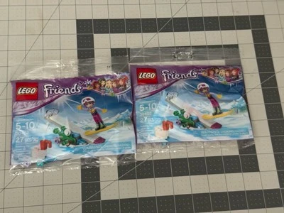 LEGO FRIENDS: Trucos de Snowboard (30402) Lote de 2 Foto 1 de 2