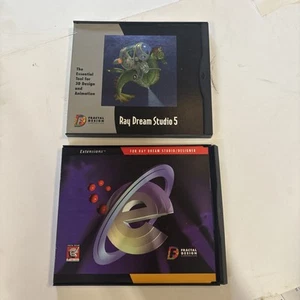 Ray Dream Studio 5 PC MAC/PC 3D AND EXTENSION CD-ROM - Picture 1 of 4