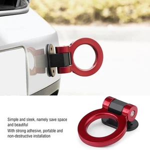 Hot Modified Adhesive Traction Round Ring Towing Bars Trailer Hook Decoration - Picture 1 of 12