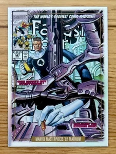 2024 SKYBOX Marvel Masterpieces Platinum VARIANT COVER 59-V Mr FANTASTIC - mint - Picture 1 of 2