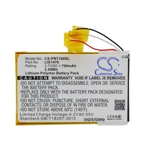 Batería para Sony PRS-T1 PRS-T2 PRS-T3 PRS-T3E PRS-T3S 1-853-104-11 LIS1476 - Imagen 1 de 5