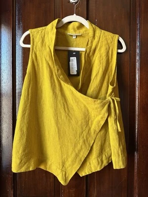 Bryn Walker Heavy Linen - Koryo Vest Women’s Medium - Image 1 of 4