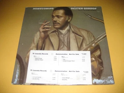 DEXTER GORDON Homecoming 2LP wlp Promo JAZZ blue note artist - Image 1 of 3