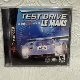 Test Drive Le Mans (Sega Dreamcast, 2000) Complete w/Manual - Infogrames