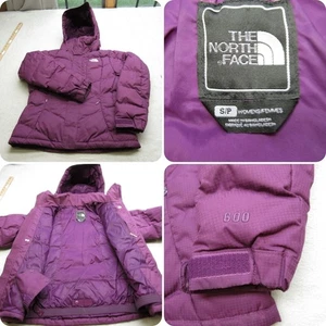 The North Face Down Jacket Womens Small Purple 600 Fill Water Resistant Puffer - Picture 1 of 19
