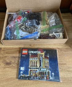 LEGO 10232 Palace Cinema 100% Complete w/Manuals & Mini-figures No Box