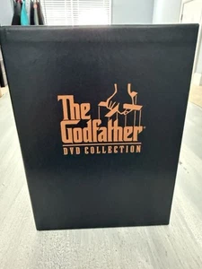 The Godfather Movie DVD Collection Set 2001, 5-Disc Trilogy + Bonus - Picture 1 of 4