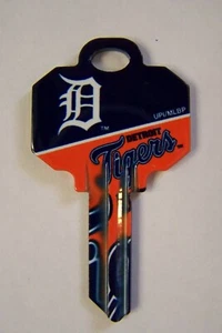 Detroit Tigers Schlage SC1 house key blank - Picture 1 of 1