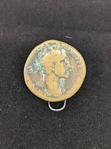 Roman Bronze Sestertius Of Antoninus Pius (AD 138-161) RAW #51E8 - Picture 1 of 4