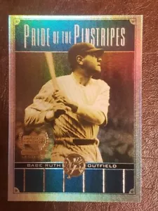 2000 BABE RUTH UPPER DECK YANKEES LEGENDS PRIDE OF THE PINSTRIPES - NEW YORK - Picture 1 of 1