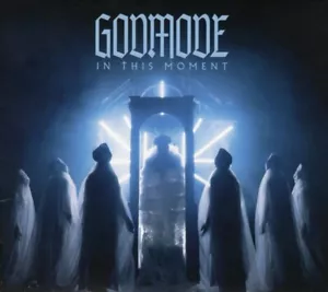IN THIS MOMENT GODMODE OPAQUE BLUE VINYL LYRIC INNER - Picture 1 of 7