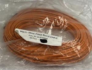 NOWY KABEL OPTYCZNY AX02-030N-W Multi-move Fiber Patch Cable 50ft - Zdjęcie 1 z 3