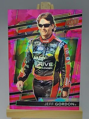 Jeff Gordon 2024 Panini National Convention VIP Gold Pack Pink Sparkle #59 /88 - Image 1 of 3
