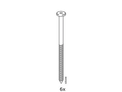 2 IKEA METRIC  SCREWS Screw   105330 - Image 1 of 3