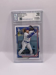 2024 Bowman Shohei Ohtani Dodgers Graded MGCo. Gem Mint 10! - Picture 1 of 1