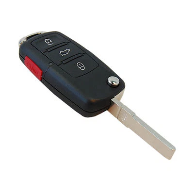 Neue Klapp Flip Schlüsselgehäuse Fernbedienung für Volkswagen VW Golf 2004 2005 - Bild 1 von 4