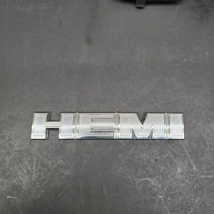 DODGE RAM DAKOTA DURANGO CHRYSLER HEMI EMBLEM LOGO BADGE 05182065AA OEM Used - Picture 1 of 4