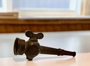 Antique Brass Daisy Water Tap (c. 1800) - Picture 1 of 6