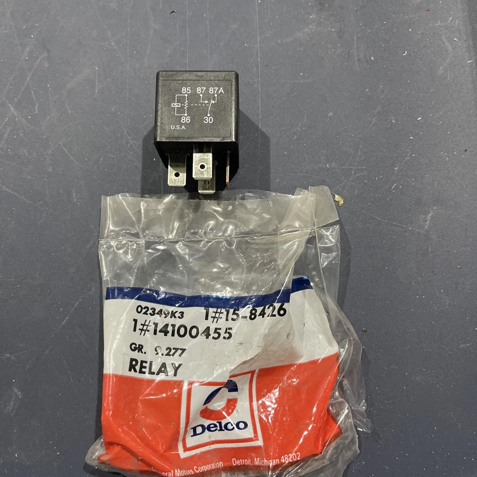 Relé calentador delantero 15-50961 AC Delco HVAC nuevo para Olds NINETY OCHO Cutlass Foto 1 de 1