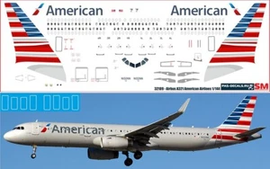 Airbus А321 American Airlines 1/144 PAS-DECALS 	321-09 - Picture 1 of 1
