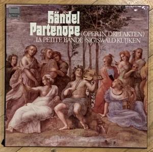 Handel Partenope RENE JACOBS SIGISWALD KUIJKEN Original DHM 4LP Box MINT - Picture 1 of 4