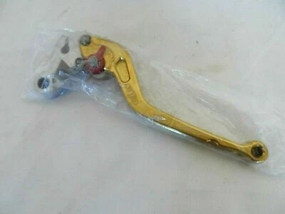 Palanca de freno ajustable dorada larga Kawasaki ZX10R ZX6R ZX14 06-09 Yana Shiki Foto 1 de 3