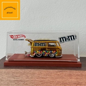 CUSTOM Hot Wheels M&M Kool Kombi RLC-Collectors & Free Acrylic Shortcase - FEDEX - Picture 1 of 15