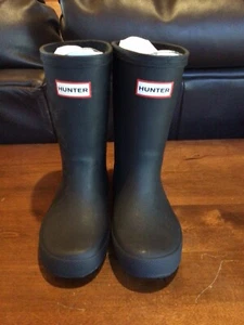 Children Unisex Boots Hunter Kids First Classic Rain Boots (Toddler/Little Kid) - Picture 1 of 12