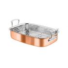 Chasseur Escoffier Induction Roasting Pan With Rack | 35 X 26cm